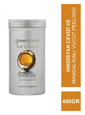 Greenland Scrub Salt Coconut - Tangerine 400 gr - 1