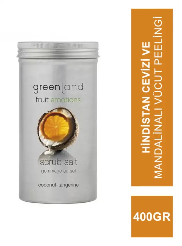 Greenland Scrub Salt Coconut - Tangerine 400 gr - 1