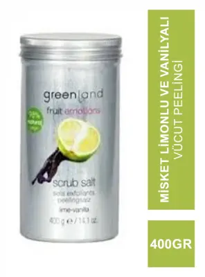 Greenland Scrub Salt Lime - Vanilla 400 gr - 1