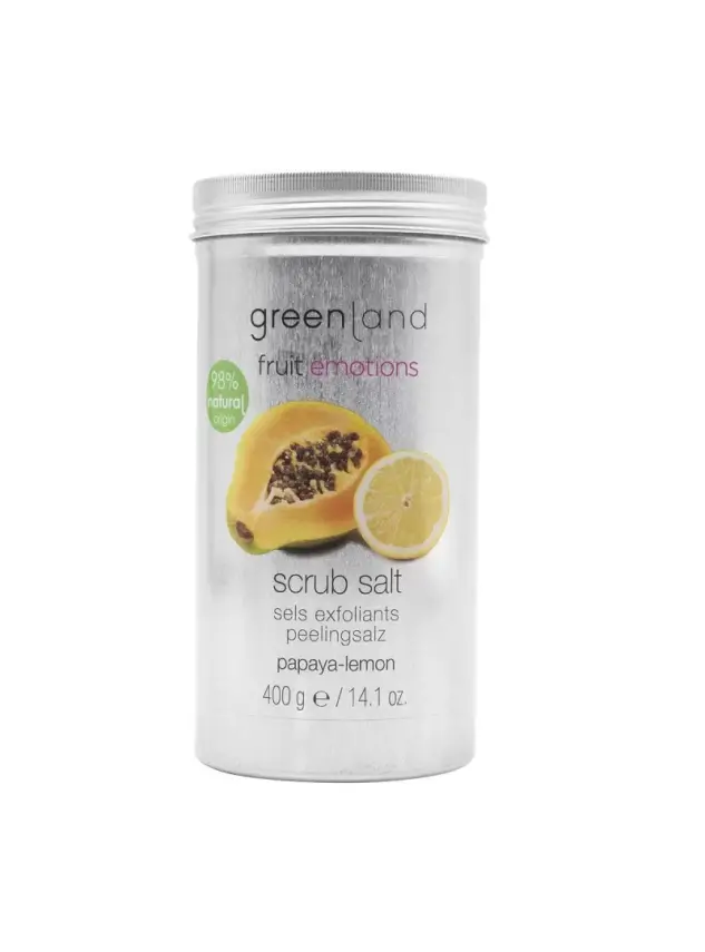 Greenland Scrub Salt Papaya - Limon 400 gr - 2