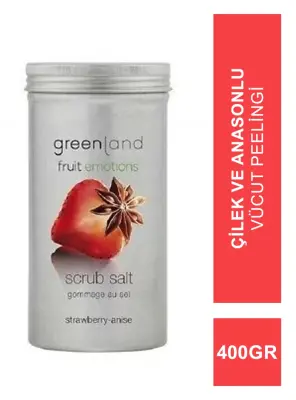 Greenland Scrub Salt Strawberry - Anisa 400 gr - 1