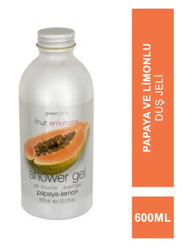 Greenland Shower Gel Papaya - Lemon 600 ml Duş Jeli - 1