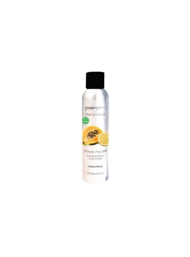 Greenland Shower Mousse Papaya - Lemon 200 ml - 2