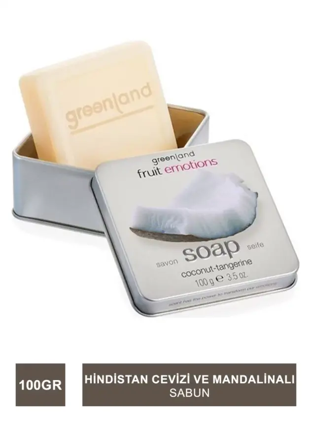 Greenland Soap Coconut - Tangerine 100 gr Sabun - 1