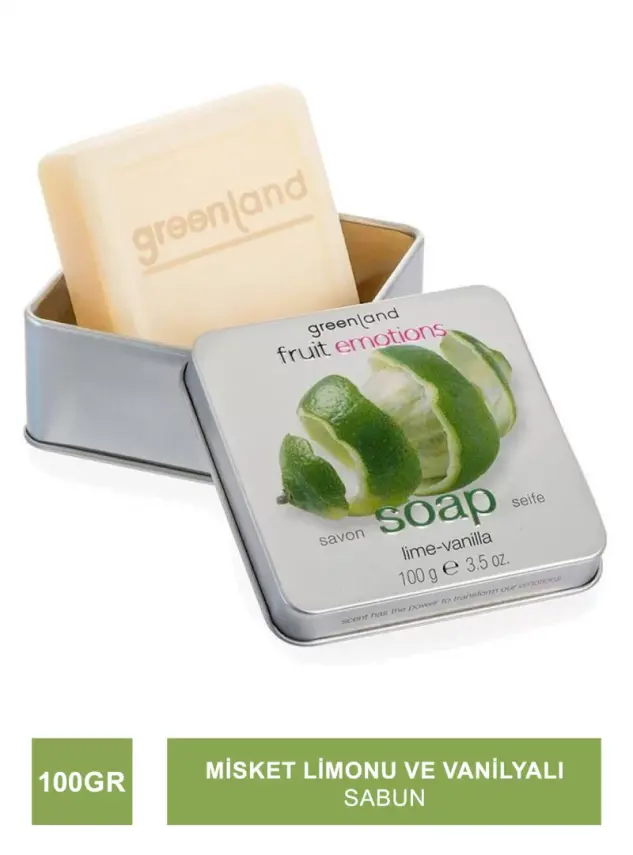 Greenland Soap Lime - Vanilla Sabun 100 gr - 1