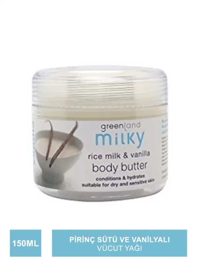 Grenland Milk Body Butter Rice Milk - Vanilla 150 ml - 1
