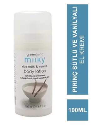 Grenland Milk Body Lotion Rice Milk - Vanilla 100 ml - 1