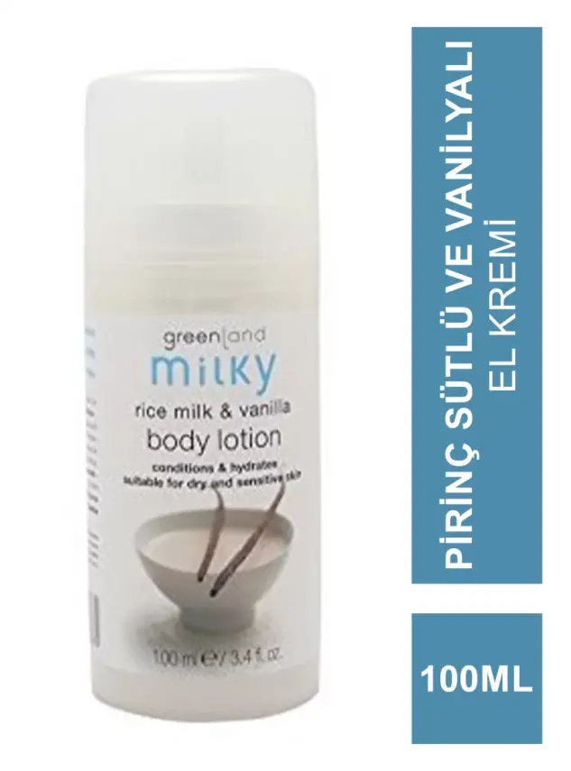 Grenland Milk Body Lotion Rice Milk - Vanilla 100 ml - 1