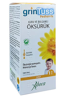 Grintuss Pediatrik Öksürük Şurubu Kids 128 gr - 1