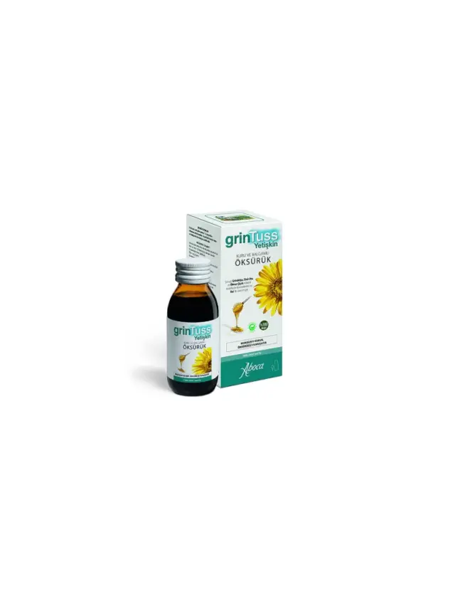 Outlet - Grintuss Yetişkin Öksürük Şurubu 128 gr - 1