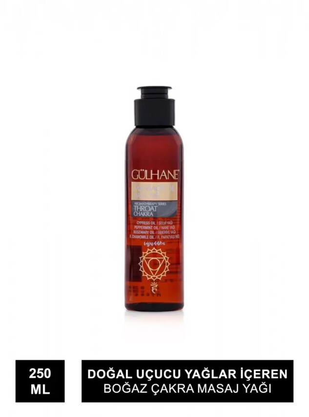 Gülhane Boğaz Çakra Masaj Yağı 250 ML - Gülhane