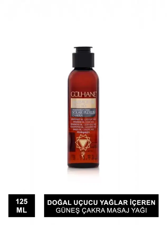 Gülhane Güneş Çakra Masaj Yağı 125 ML - 1