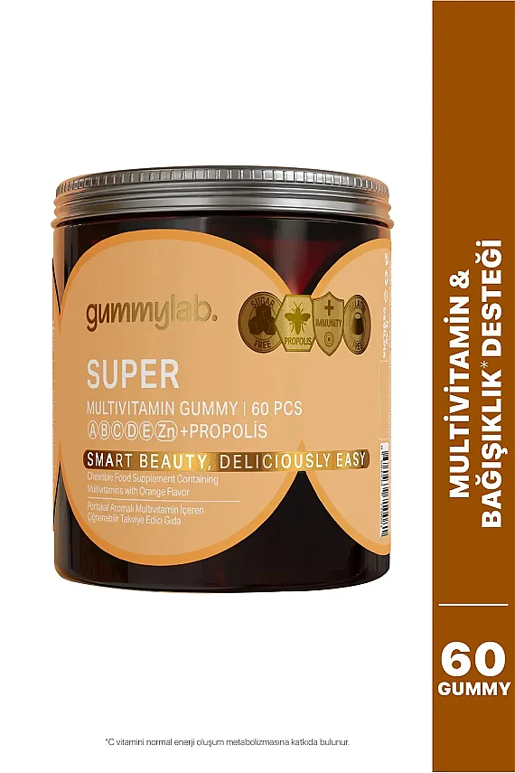 Gummylab. Süper Multivitamin 60 Sakız Tablet - 1