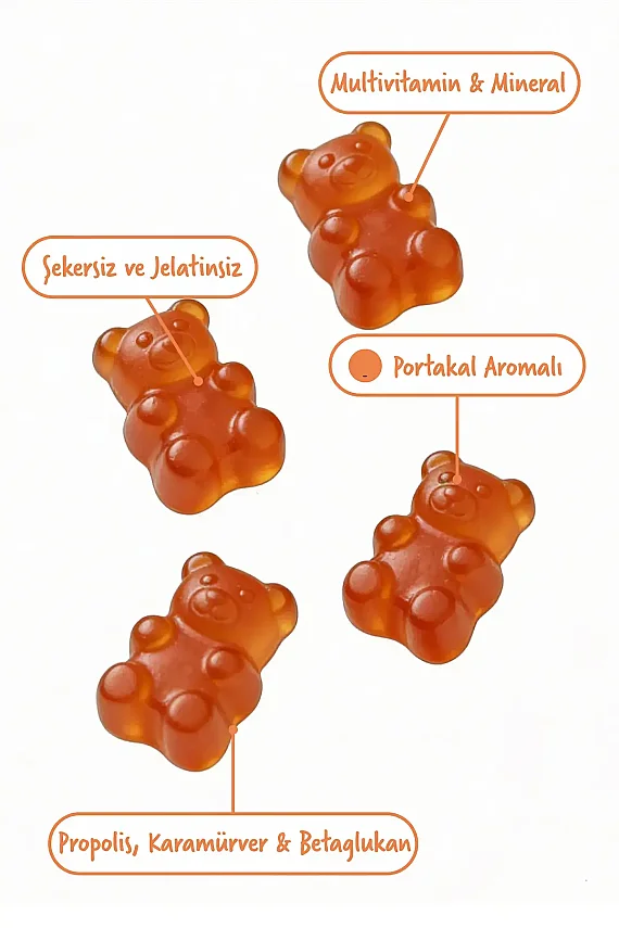 Gummylab. Süper Multivitamin 60 Sakız Tablet - 3