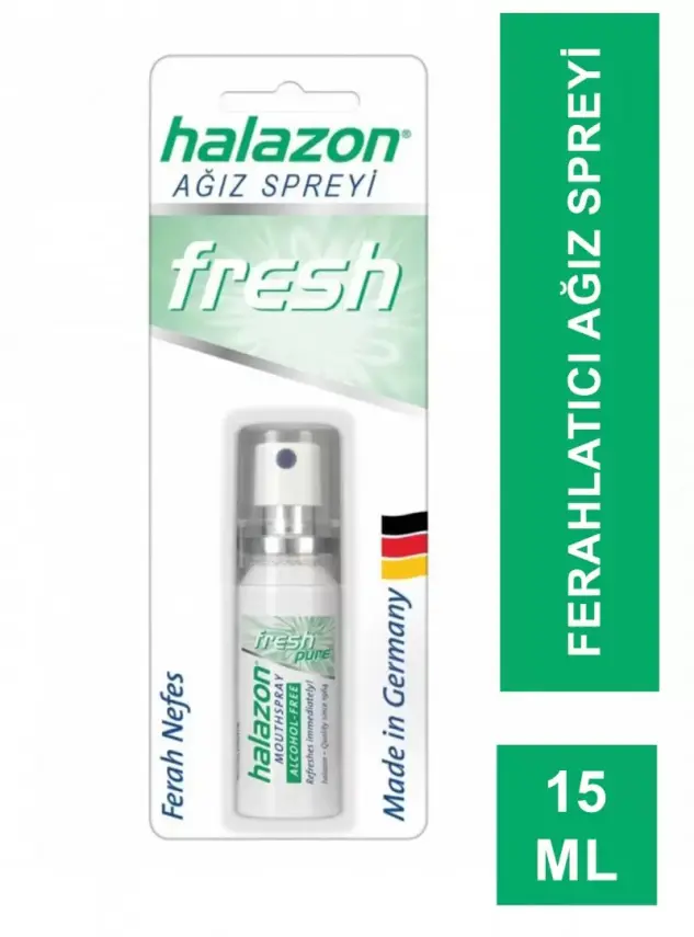 Halazon Fresh Ağız Spreyi Ferah Nefes 15ml - 2