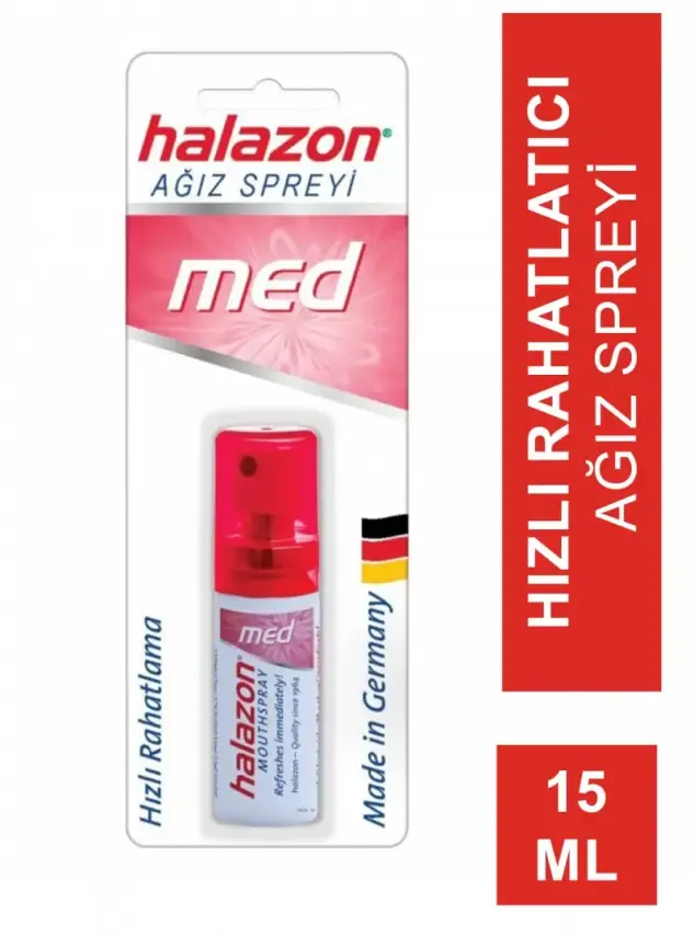 Halazon Med Ağız Sprey Hızlı Rahatlama 15ml - 2