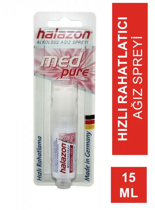 Halazon MedPure Ağız Sprey Hızlı Rahatlama 15ml - 2