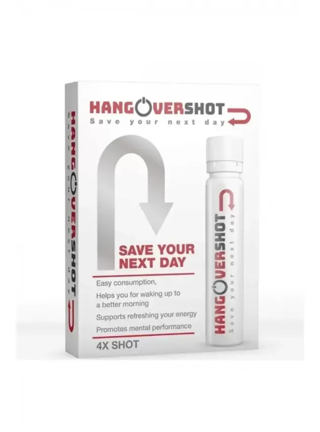 HangoverShot Save Your Next Day 4 X 25ml Shot - 1