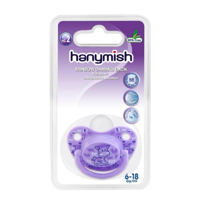Hanymish Rainbow Damaklı Emzik No: 2 - Hanymish