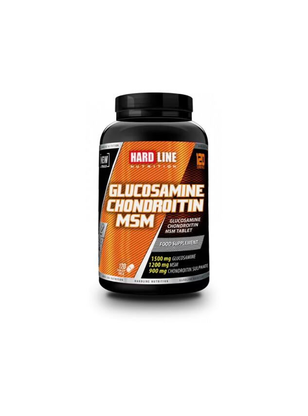 Hardline Glucosamine Chondroitin Msm 120 Tablet - Hardline