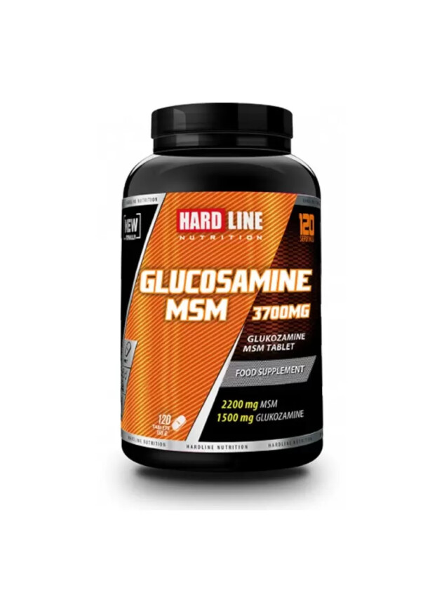 Hardline Glucosamine Msm 120 Tablet - Hardline