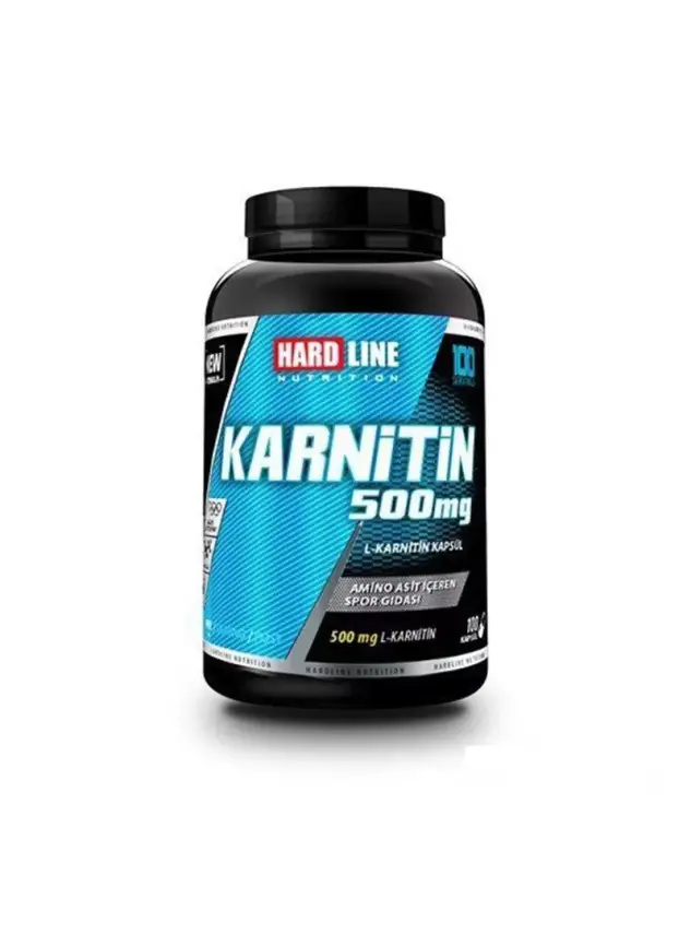 Hardline Karnitin 500 mg 100 Kapsül - 1