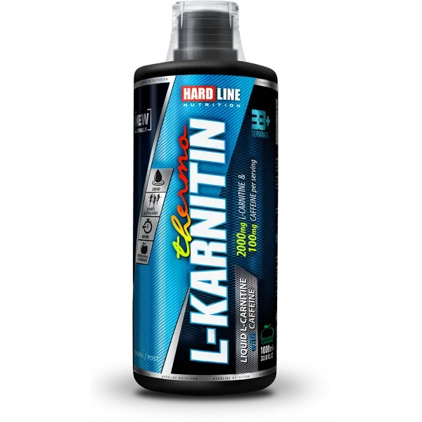 Hardline L-Karnitin Thermo - Yeşil Elma Aromalı - 500 ml - 1