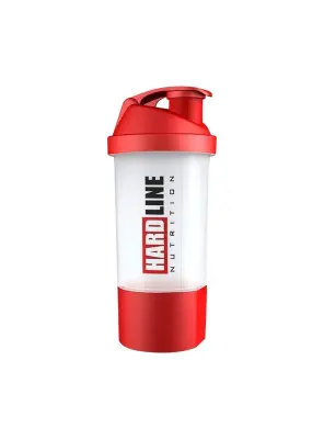 Hardline Shaker - Kırmızı - 600 ml - Hardline
