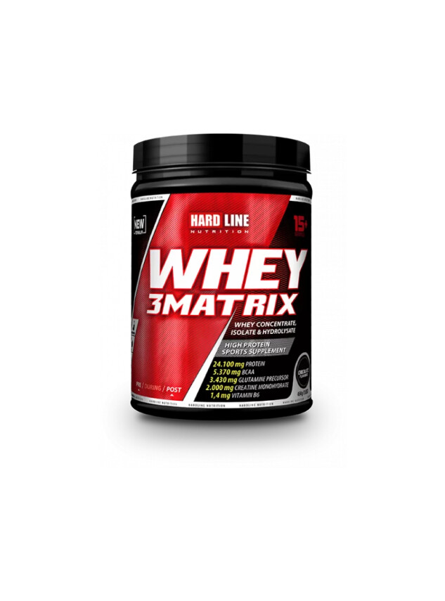 Hardline Whey 3Matrix - Çikolata Aromalı - 454 Gr - Hardline
