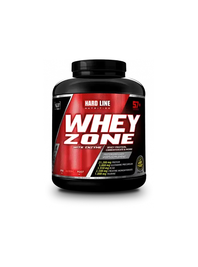 Hardline Whey Zone - Sarı Meyve Aromalı - 2300 gr - 1