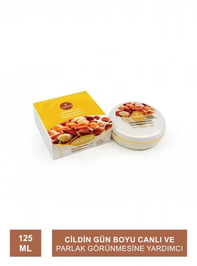 Harem's Argan Yağlı Yüz & Dekolte Bakım Kremi 125ML - 1