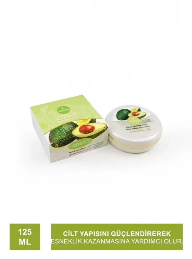 Harem's Avakado Özlü Yüz & Dekolte Bakım Kremi 125ML - 1