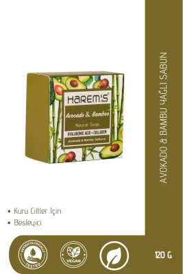 Harem's Avokado & Bambu Sabunu 120g - Harems
