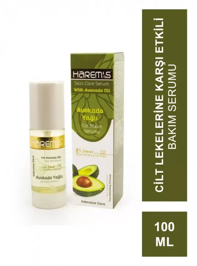 Harem's Avokado Yağlı Cilt Bakım Serumu 100ML - 1