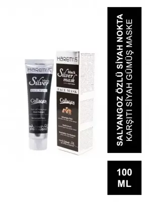 Harem's Black Silver Mask Siyah Gümüş Maske 100 ML - 1