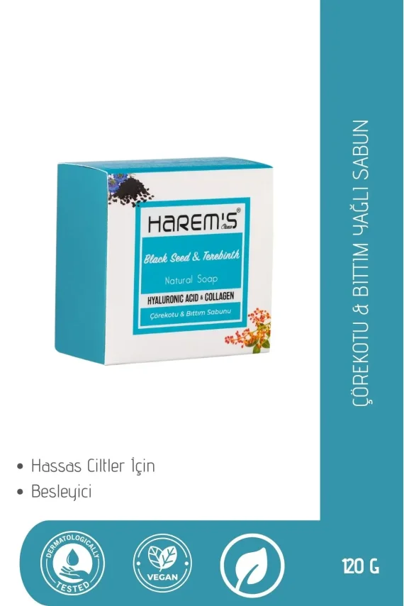 Harem's Çörekotu & Bıttım Sabunu 120g - 1
