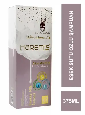 Harem's Eşek Sütü Özlü Şampuan 375 ml - 2