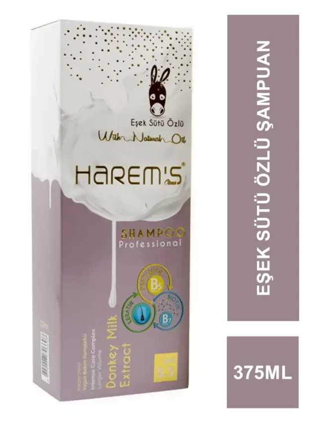 Harem's Eşek Sütü Özlü Şampuan 375 ml - 2