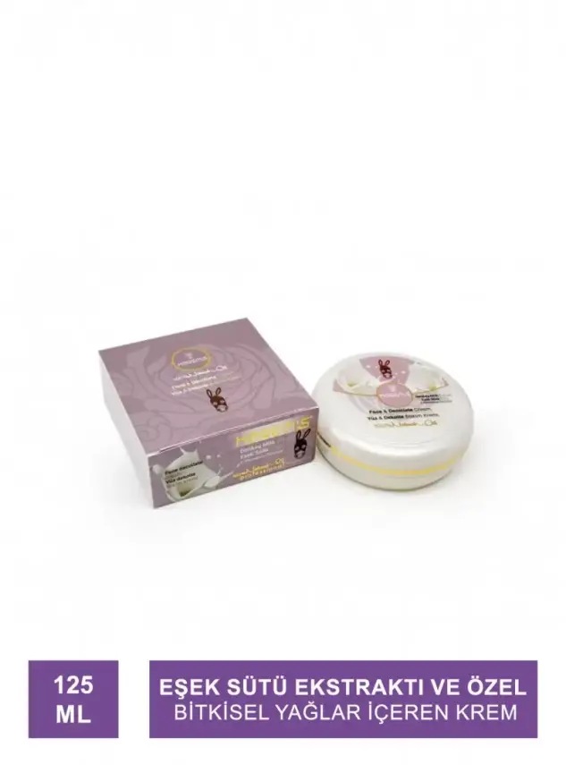 Harem's Eşek Sütü Yüz & Dekolte Bakım Kremi 125ML - 1
