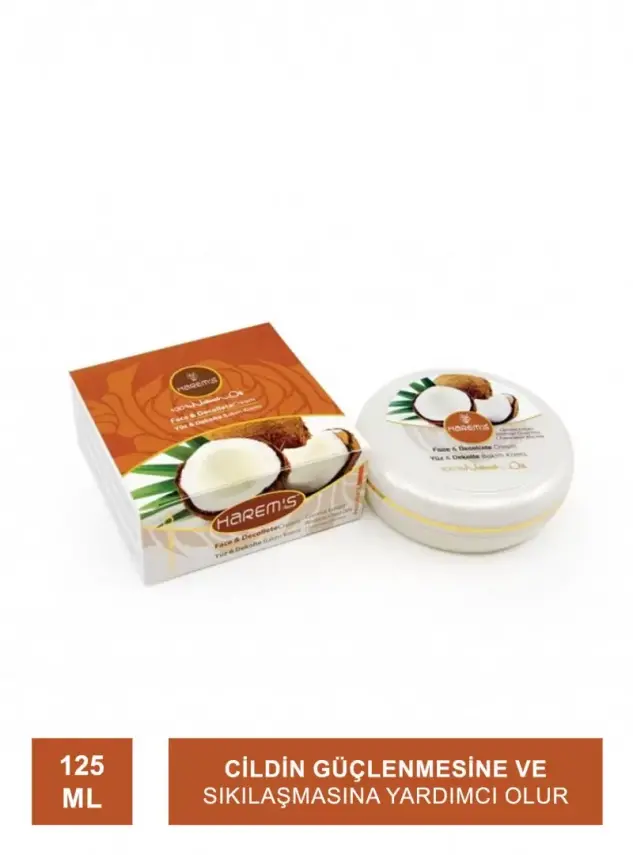 Harem's Hindistan Cevizi Özlü Yüz & Dekolte Bakım Kremi 125ML - 1