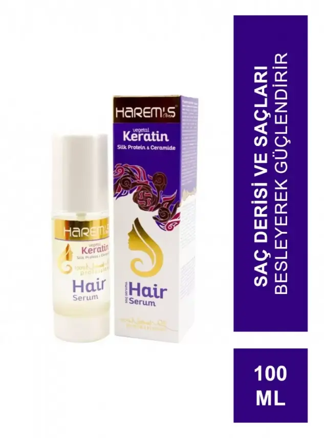 Harem's Keratin & Argan Yağlı Saç Serumu 100ML - 1