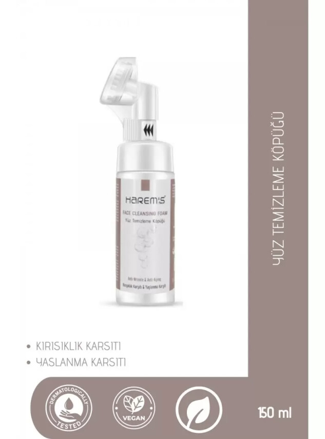Harem's Kırışıklık&Yaşlanma Karşıtı Yüz Temizleme Köpüğü 150 ml - Harems