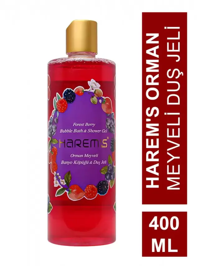 Harem's Orman Meyveli Duş Jeli&Banyo Köpüğü 400 ml - 1
