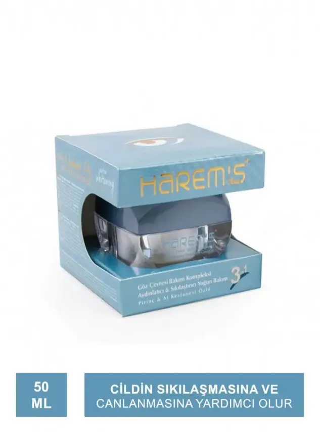 Harem's Pirinç Özlü Göz Çevresi Bakım Kompleksi 20 ml - 1