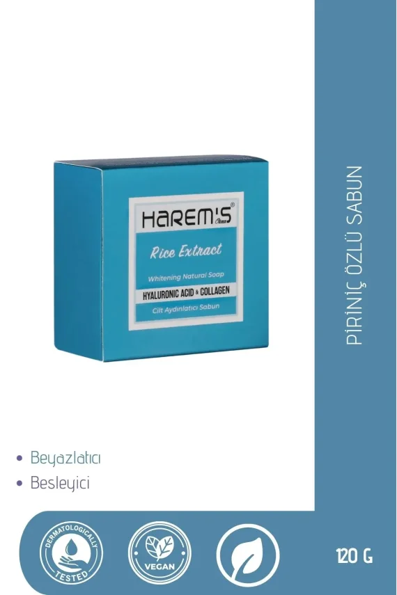 Harem's Pirinç Özlü Sabun 120g - 1