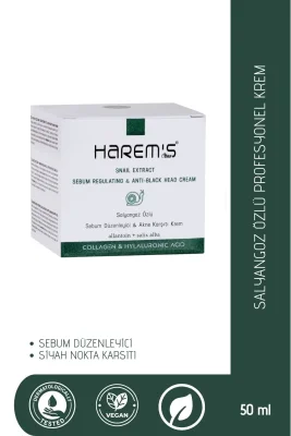Harem's Salyangoz Özlü Yüz ve Dekolte Bakım Kremi 50ML - Harems