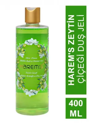 OUTLET - Harem's Zeytin Çiçeği Banyo Köpüğü&Duş Jeli 400 ml - Harems