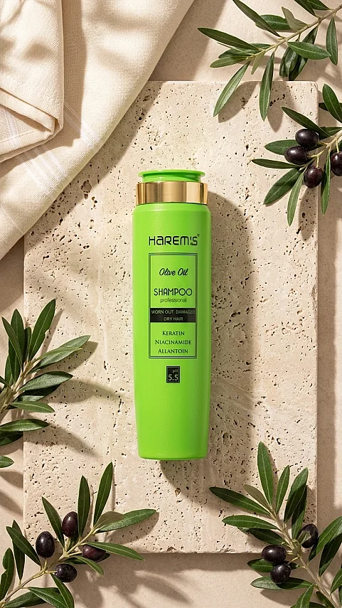Harem's Zeytinyağlı Şampuan 330ml - 4