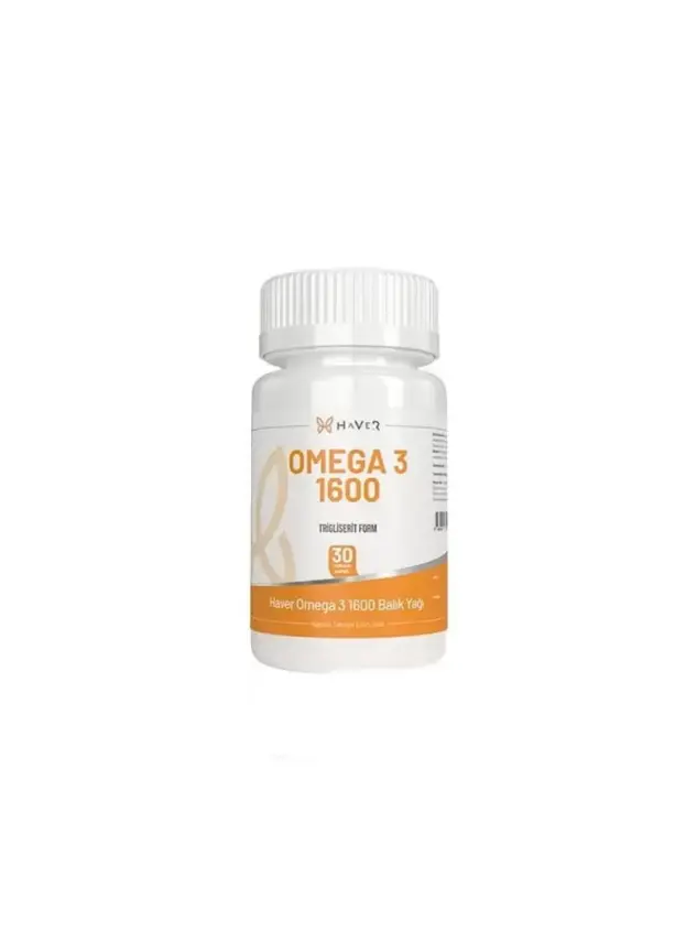 Haver Omega 3 1600 Balık Yağı 30 Kapsül - 1