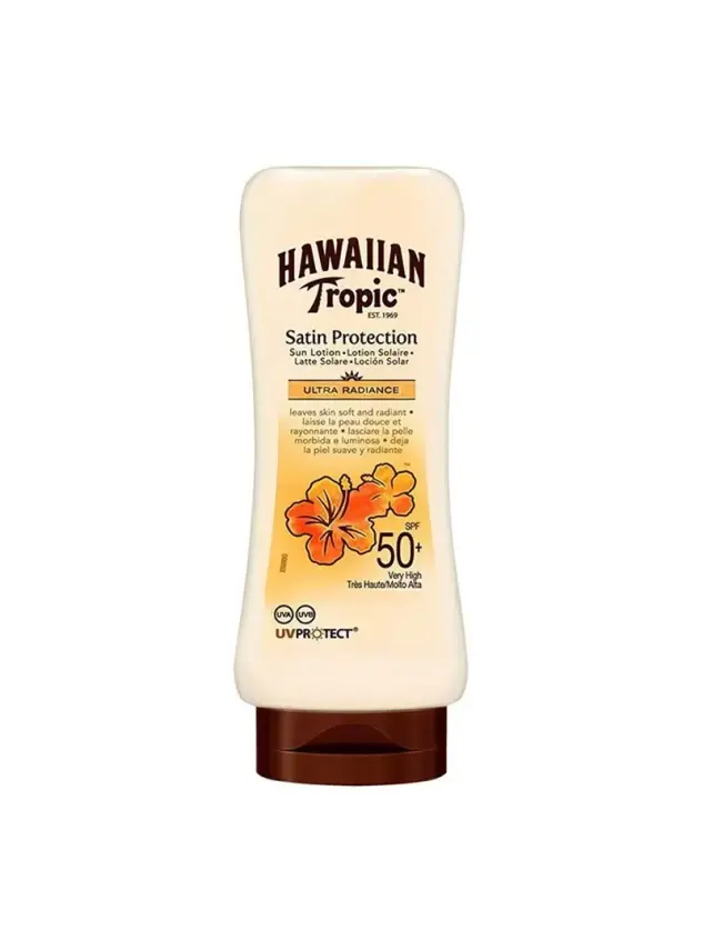 Hawaiian Tropic Protective Sun Lotion Spf 50-Güneş Koruyucu Vücut Losyonu 180 ml - 1